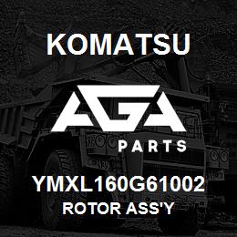 YMXL160G61002 Komatsu ROTOR ASS'Y | AGA Parts