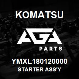 YMXL180120000 Komatsu STARTER ASS'Y | AGA Parts