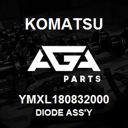 YMXL180832000 Komatsu DIODE ASS'Y | AGA Parts