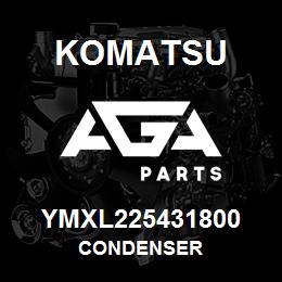 YMXL225431800 Komatsu CONDENSER | AGA Parts