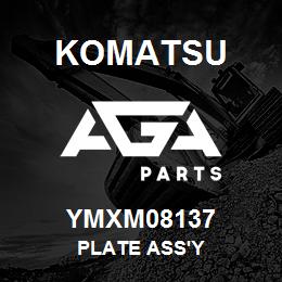 YMXM08137 Komatsu PLATE ASS'Y | AGA Parts