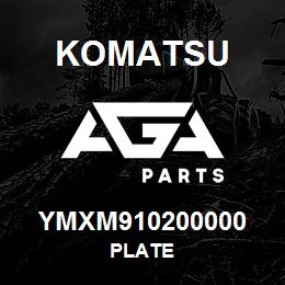 YMXM910200000 Komatsu PLATE | AGA Parts