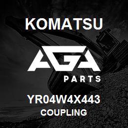 YR04W4X443 Komatsu COUPLING | AGA Parts