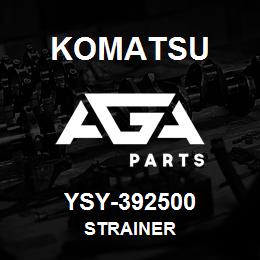 YSY-392500 Komatsu STRAINER | AGA Parts