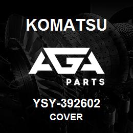 YSY-392602 Komatsu COVER | AGA Parts