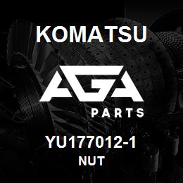 YU177012-1 Komatsu NUT | AGA Parts