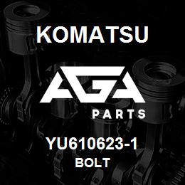 YU610623-1 Komatsu Bolt | AGA Parts