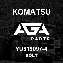 YU619097-4 Komatsu BOLT | AGA Parts