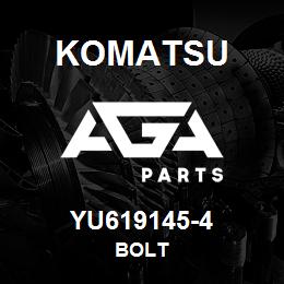 YU619145-4 Komatsu BOLT | AGA Parts