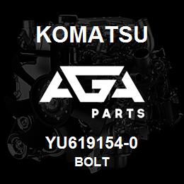 YU619154-0 Komatsu Bolt | AGA Parts