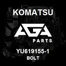 YU619155-1 Komatsu BOLT | AGA Parts