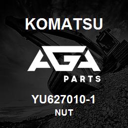 YU627010-1 Komatsu Nut | AGA Parts