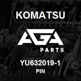 YU632019-1 Komatsu PIN | AGA Parts