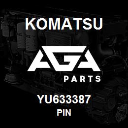 YU633387 Komatsu PIN | AGA Parts