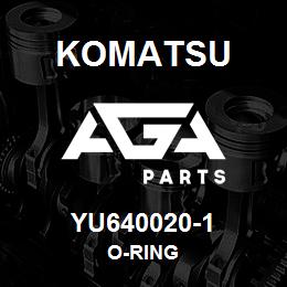 YU640020-1 Komatsu O-RING | AGA Parts