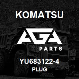 YU683122-4 Komatsu Plug | AGA Parts