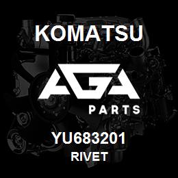 YU683201 Komatsu Rivet | AGA Parts