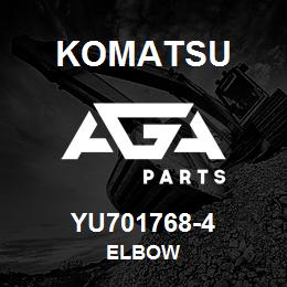 YU701768-4 Komatsu Elbow | AGA Parts