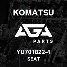 YU701822-4 Komatsu SEAT | AGA Parts