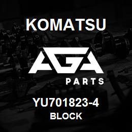 YU701823-4 Komatsu BLOCK | AGA Parts