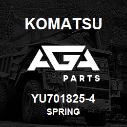 YU701825-4 Komatsu SPRING | AGA Parts