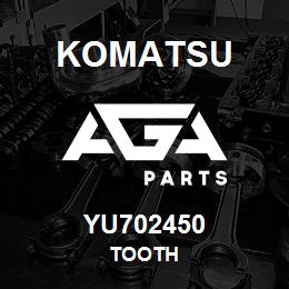 YU702450 Komatsu TOOTH | AGA Parts