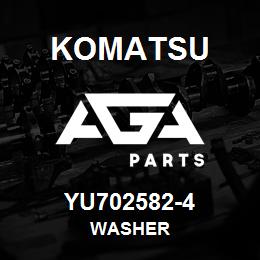 YU702582-4 Komatsu WASHER | AGA Parts