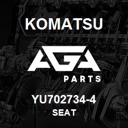 YU702734-4 Komatsu SEAT | AGA Parts