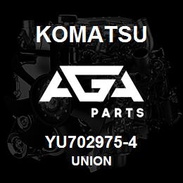 YU702975-4 Komatsu UNION | AGA Parts