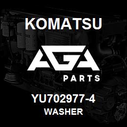 YU702977-4 Komatsu WASHER | AGA Parts