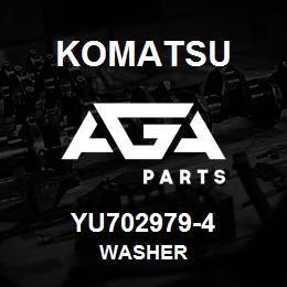 YU702979-4 Komatsu WASHER | AGA Parts