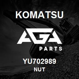 YU702989 Komatsu NUT | AGA Parts