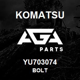 YU703074 Komatsu BOLT | AGA Parts