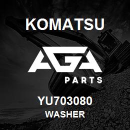 YU703080 Komatsu WASHER | AGA Parts