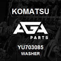 YU703085 Komatsu WASHER | AGA Parts