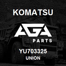 YU703325 Komatsu UNION | AGA Parts