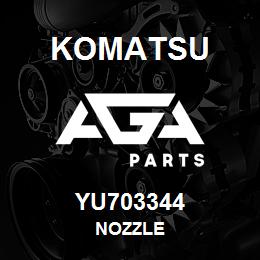 YU703344 Komatsu NOZZLE | AGA Parts