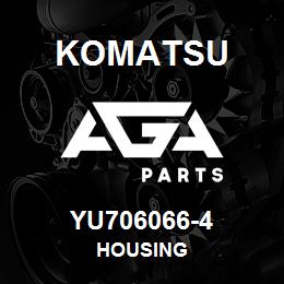 YU706066-4 Komatsu HOUSING | AGA Parts