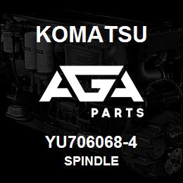 YU706068-4 Komatsu SPINDLE | AGA Parts