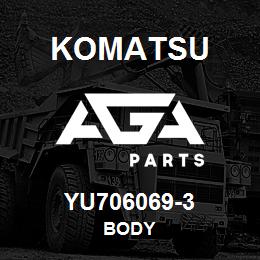 YU706069-3 Komatsu Body | AGA Parts