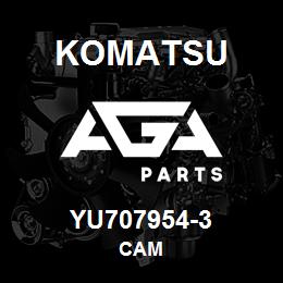 YU707954-3 Komatsu CAM | AGA Parts