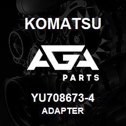 YU708673-4 Komatsu ADAPTER | AGA Parts