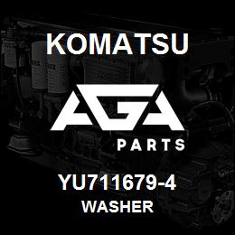 YU711679-4 Komatsu Washer | AGA Parts