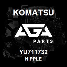 YU711732 Komatsu Nipple | AGA Parts