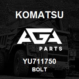 YU711750 Komatsu Bolt | AGA Parts