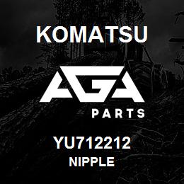 YU712212 Komatsu Nipple | AGA Parts