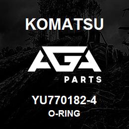 YU770182-4 Komatsu O-RING | AGA Parts