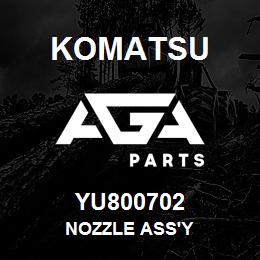 YU800702 Komatsu NOZZLE ASS'Y | AGA Parts