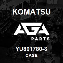 YU801780-3 Komatsu CASE | AGA Parts