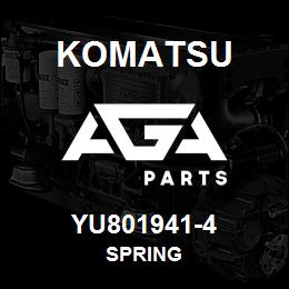 YU801941-4 Komatsu SPRING | AGA Parts